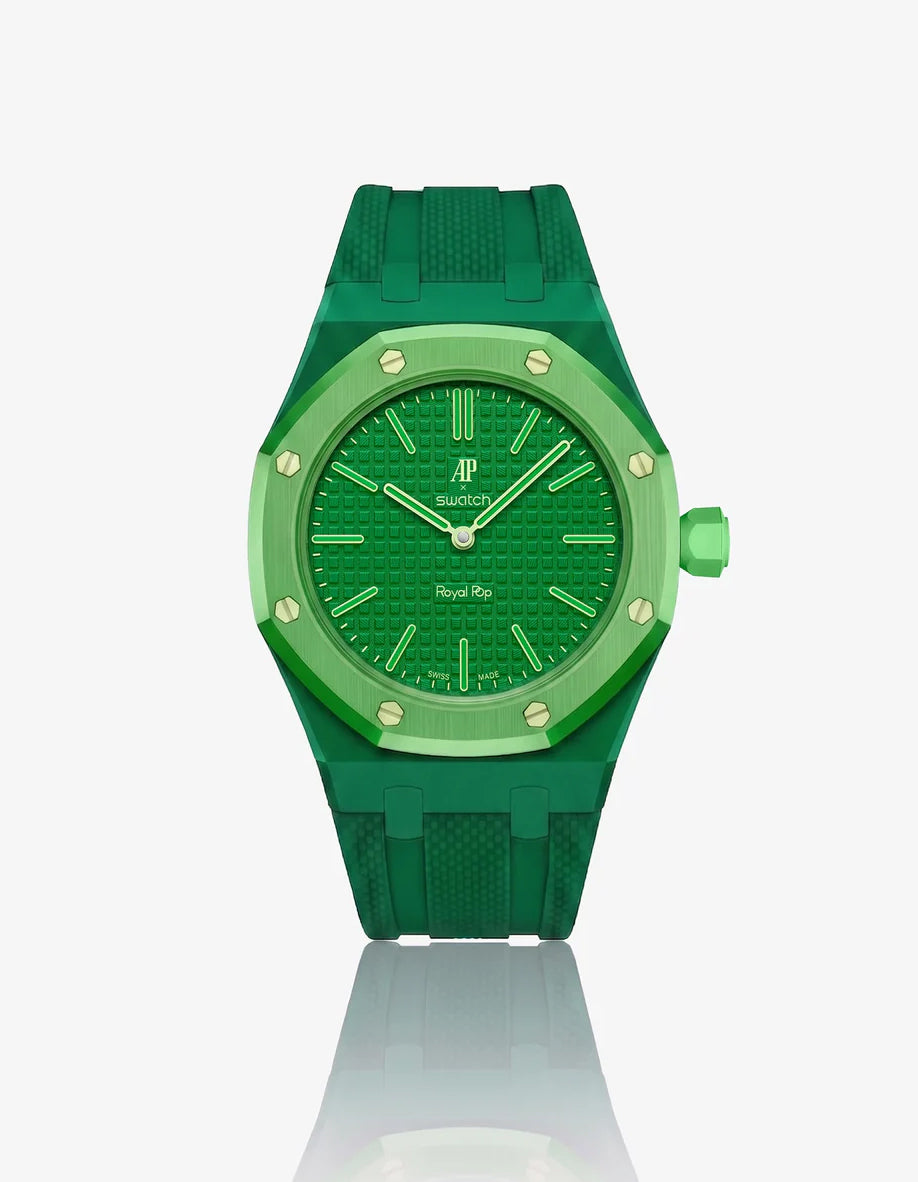 Royal Pop Wrist Straps — Green Eight / Silicon