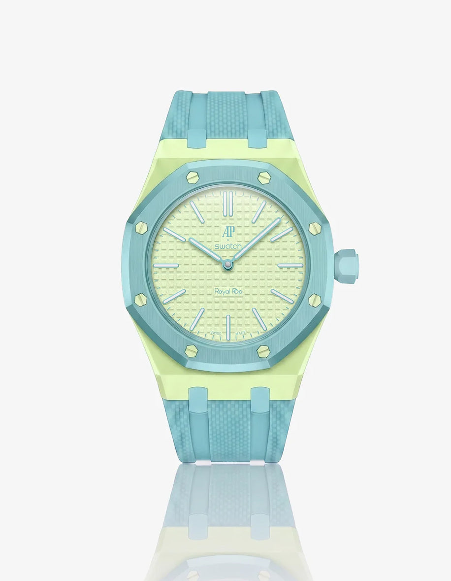 Royal Pop Wrist Straps — Blaue Acht / Silicon